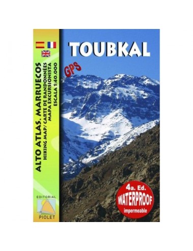 TOUBKAL ALTO MARRUECOS 1/40000 