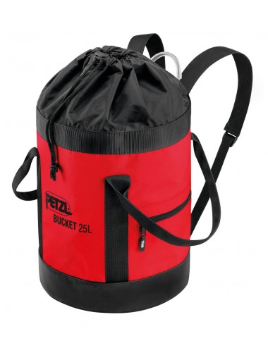 SACA CUERDA BUCKET 25L, ROJO 