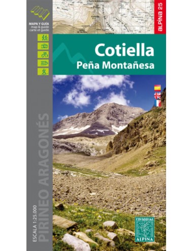 COTIELLA-PEÑA MONTAÑESA 1:25 