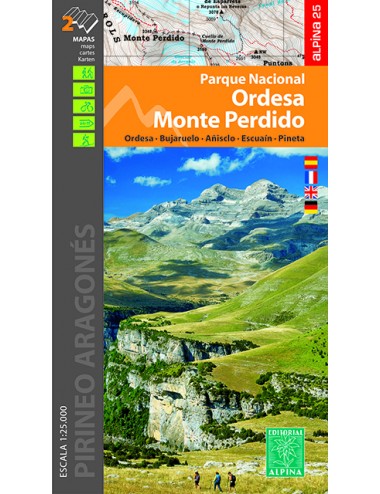 P.N. ORDESA Y MONTE PERDIDO 1:25 