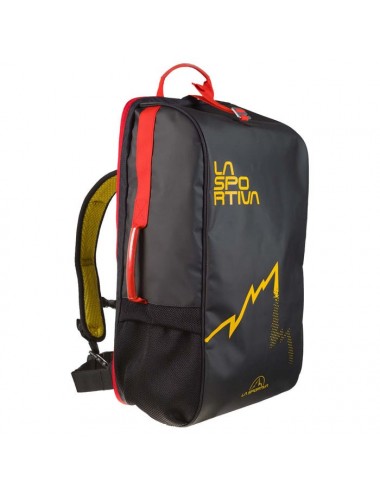TRAVEL BAG, BLACK/YELLOW 