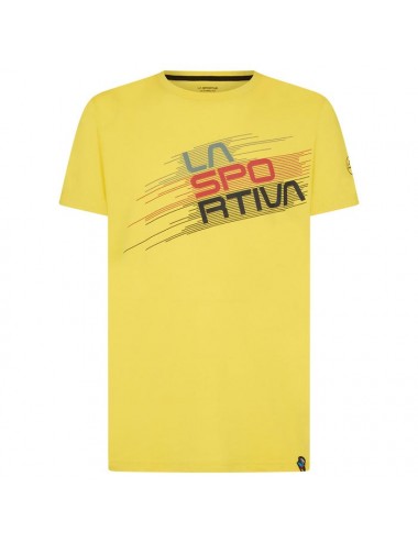 STRIPE EVO T-SHIRT, YELLOW 