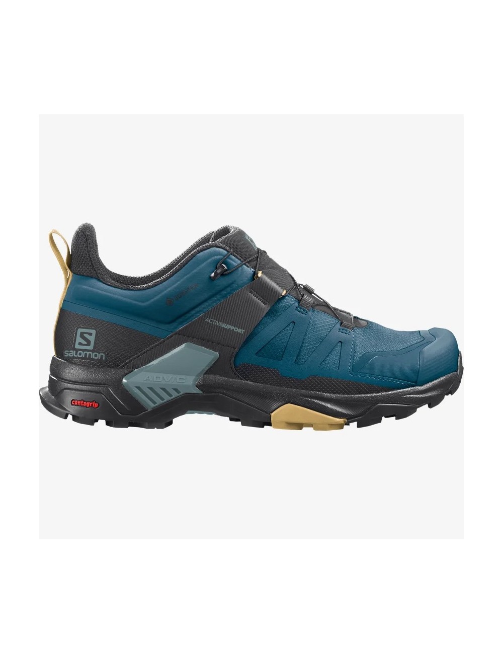 Zapatilla  impermeable de senderismo para hombre Salomon X ULTRA 4 GTX . Vents de Muntanya