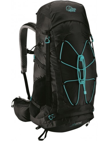 Mochila senderismo para Mujer 35:45L. Mochila trekking 35 + 10L. Vents de Muntanya.