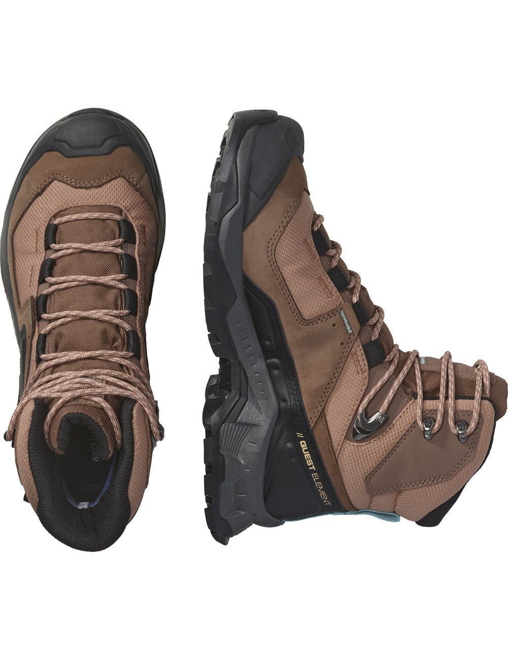 Bota de senderismo para mujer - QUEST ELEMENT GTX W - Salomon - Vents de Muntanya