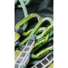 cinta expres de escalada deportiva extremadamente robusto con un inserto de acero para evitar el desgaste prematuro.