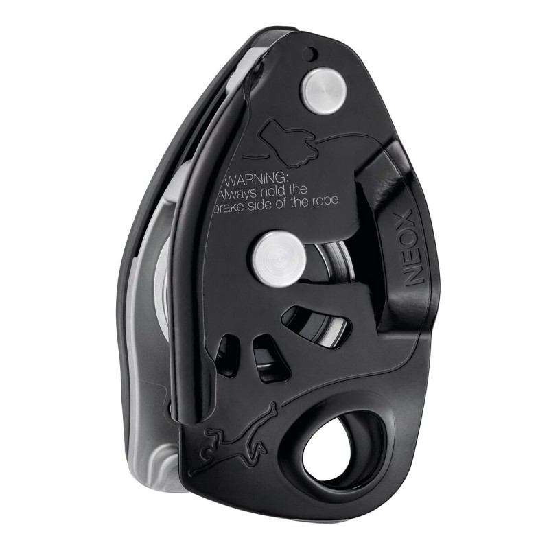 Asegurador de bloqueo asistido NEOX, BLACK -Petzl