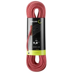 Cuerda de 9.8 para escalada deportiva, ligera. Edelrid -BOA 9,8MM/70M