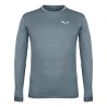 Camiseta de manga larga para hombre transpirable y de secado rápido, para trekking
