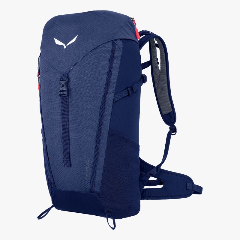 Mochila para senderismo y trekking alpino de 24 litros ventilada y confiable para mujer con sistema de transporte Dry Back Air
