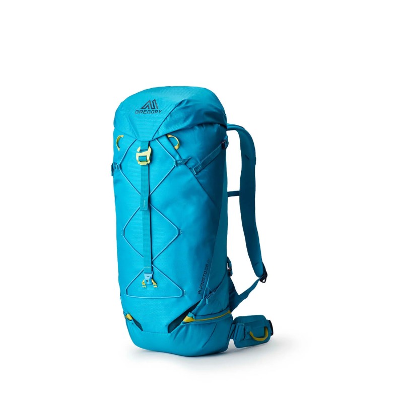 La Alpinisto 28 LT ofrece una mochila de montaña con todas las funciones en un mismo elemento ligero y configurable.