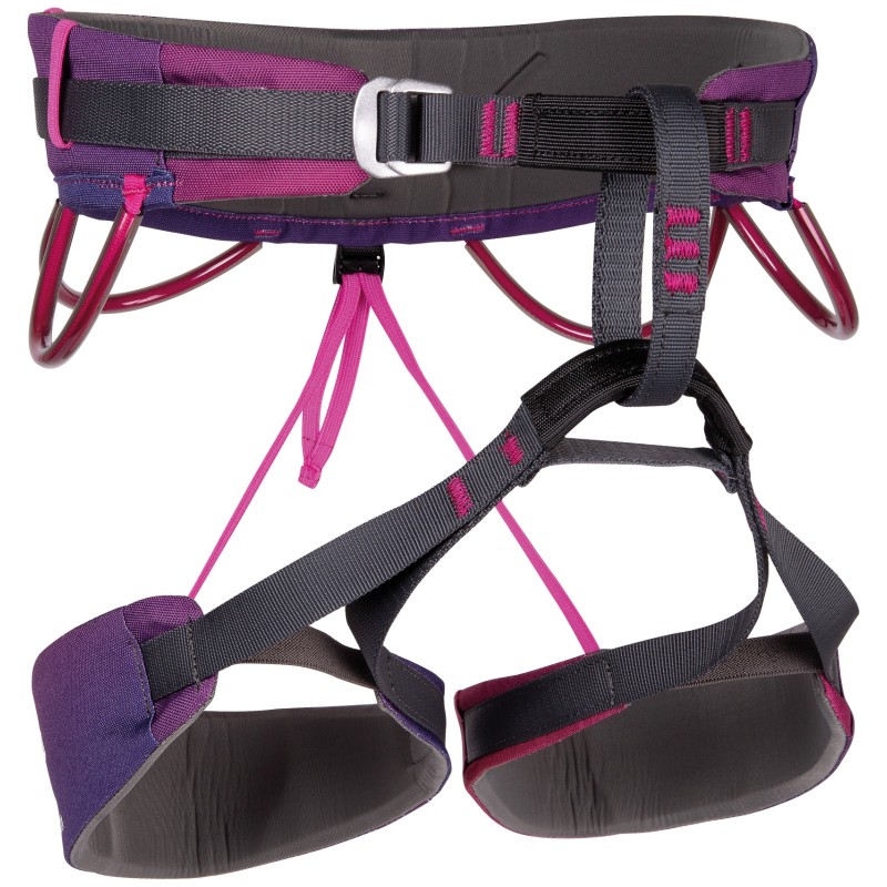 Arnés polivalente ideal para la escalada en roca a todos los niveles.