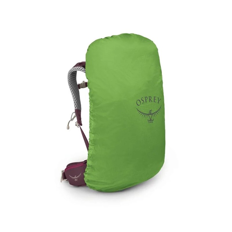 Mochila resistente con un ajuste diseñado para la mujer, ofrece un transporte ligero y con una gran ventilación.