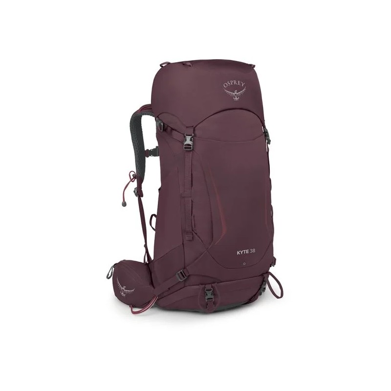 Mochila Kyte para mujer de 38L, para soportar los días más duros de senderos y rutas por los entornos más complicados.