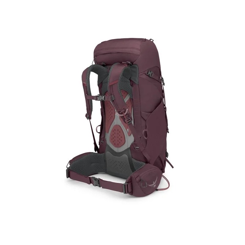 La mochila Kyte para mujer de 38 litros se ha confeccionado en robustos tejidos sostenibles