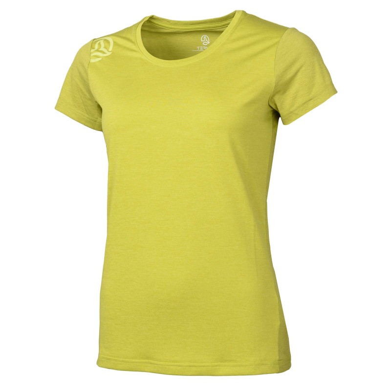 Camiseta técnica de manga corta hecha con tejido reciclado y DRYSHELL, ligero, confortable y de secado rápido.
