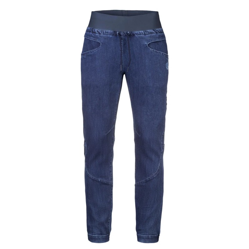 Pantalones vaqueros de escalada para mujer.