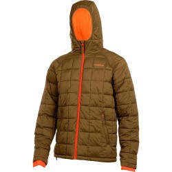 Chaqueta impermeable y térmica para boulder, escalada, viajes y uso diario. Con relleno de fibra Fibrelite.
