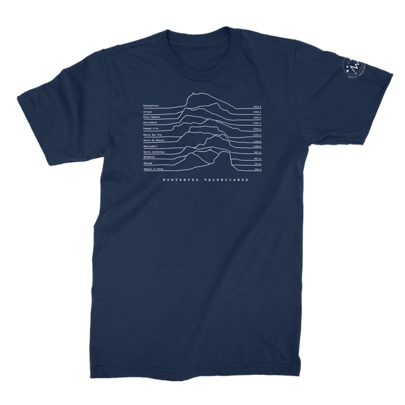 Samarretas de la Terreta! - Camiseta unisex de las Montañas Emblemáticas de Valencia - Molta Muntanya