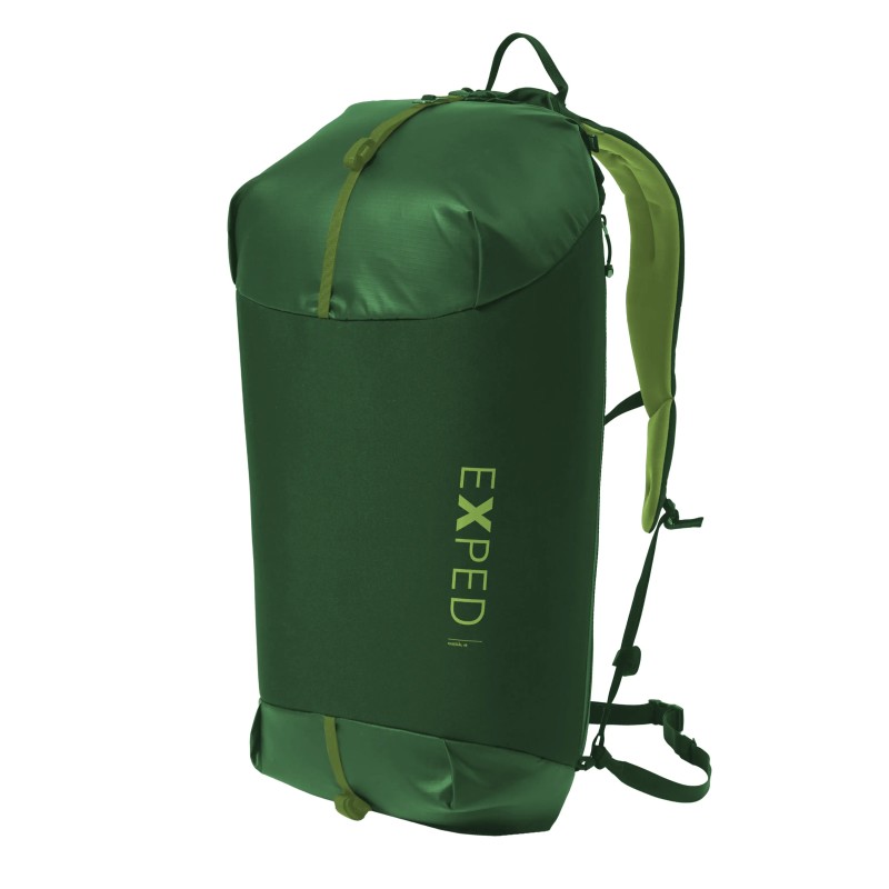 Espaciosa combinación de mochila y bolso de mano para viajes, deportes y recreación.