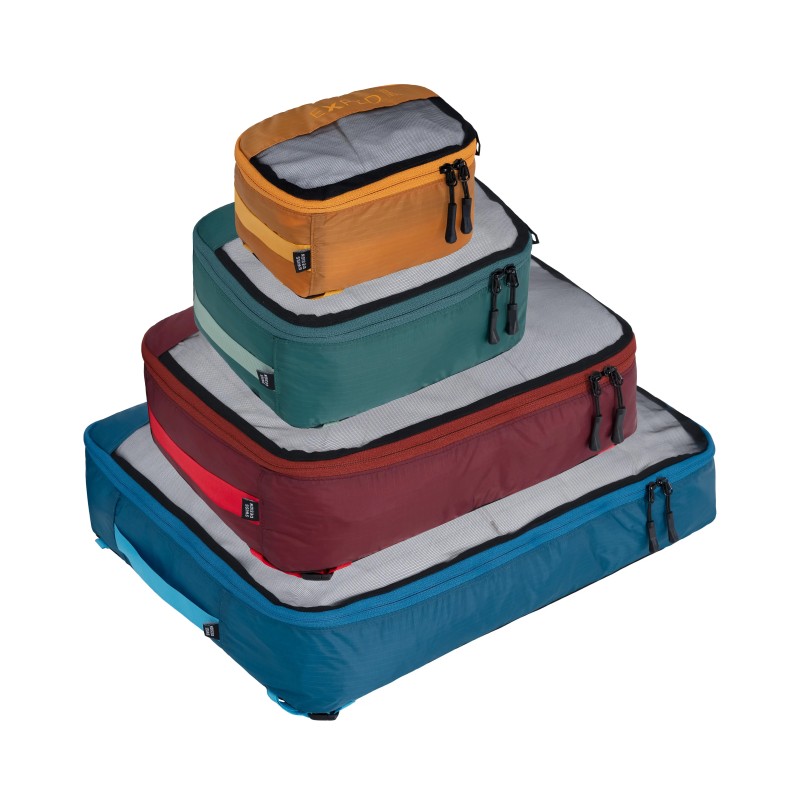 Bolsa plana de malla ultraligera y transpirable para equipo, ideal para tus viajes