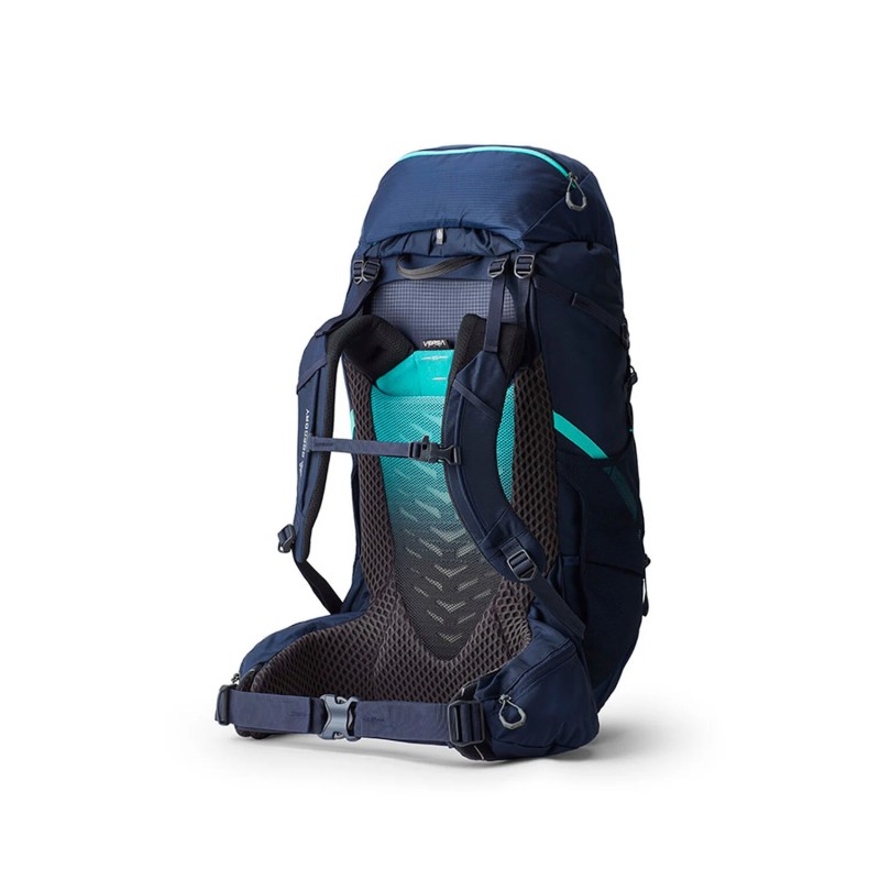 Mochila de trekking con espaldar transpirable para expediciones largas y pernoctaciones