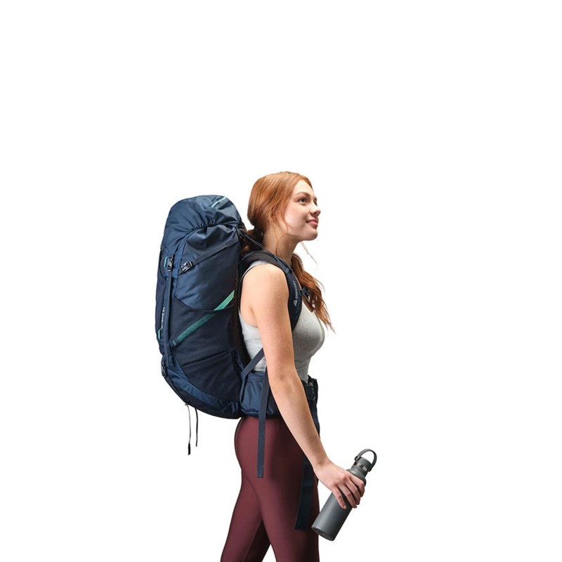 Mochila de trekking con espaldar transpirable para expediciones largas y pernoctaciones