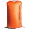Bolsa de almacenamiento diseñada para poder utilizarla como bomba de aire