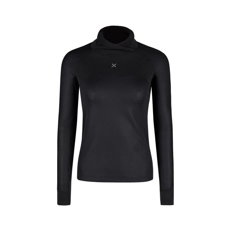 Camiseta de cuello alto Vertigo Octa es una capa ultraligera, cálida y transpirable para actividades al aire libre.