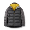 Chaqueta de pluma de 800 cuins con mucho relleno, para los dias mas frios.