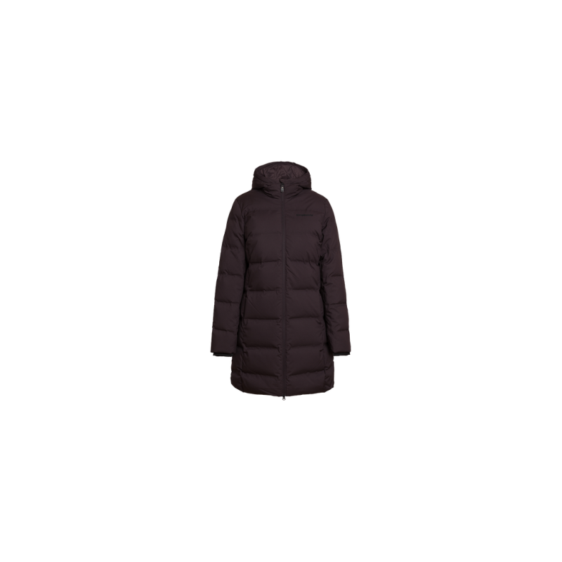 Parka de poliéster downproof resistente al agua con relleno de pluma RDS