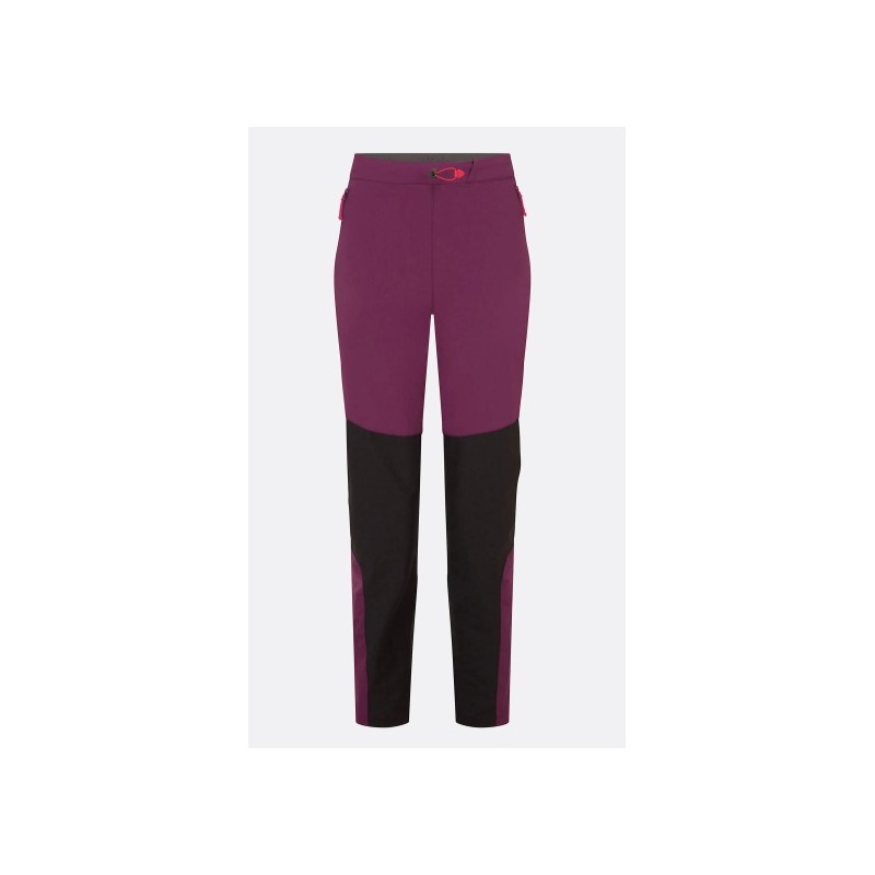 Pantalones de montaña resistente, softshell duradero y refuerzos para uso activo en climas más cálidos.