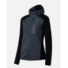 Chaqueta con capucha en Warmshell reciclado. Cálida, transpirable y de secado rápido, ideal para montaña .