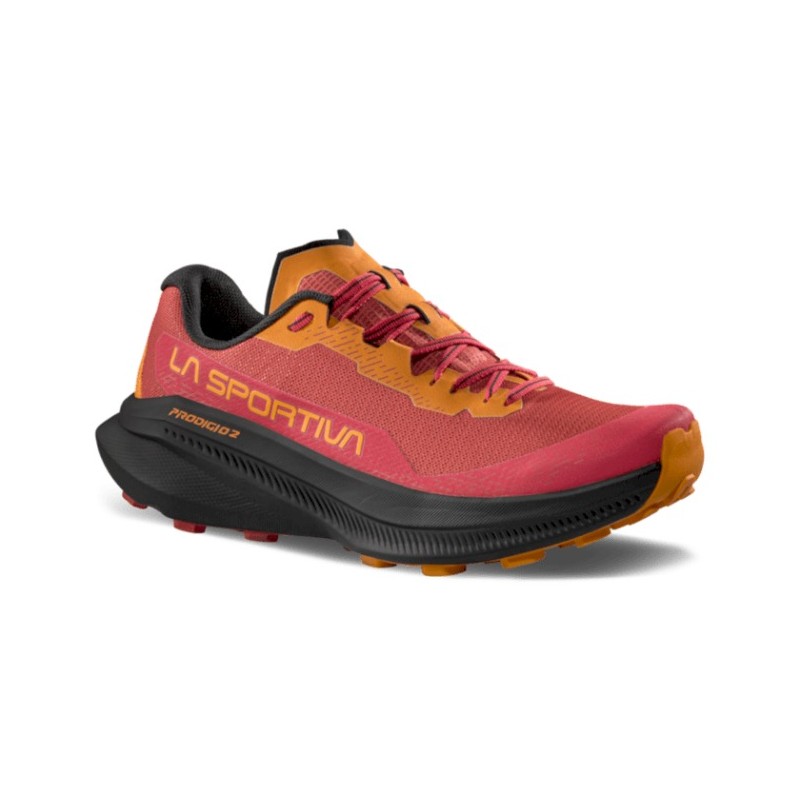 Las zapatillas de running Prodigio 2 están diseñadas para recorrer senderos largos y exigentes.