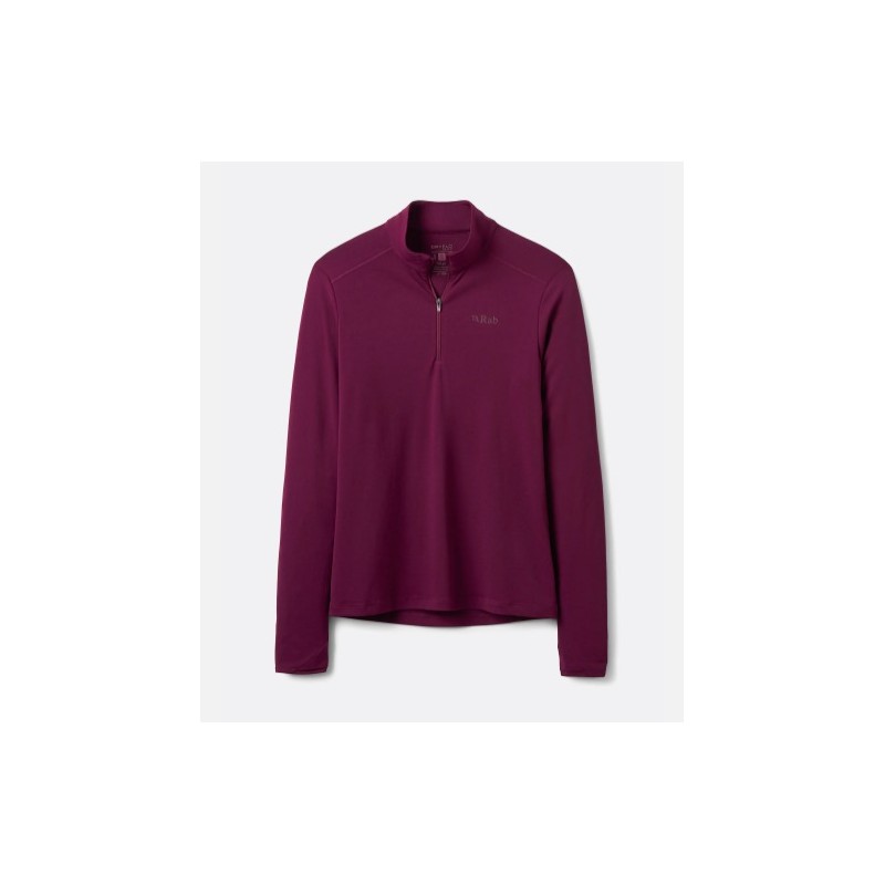 Camiseta básica con cremallera y protección UV está diseñada para mantenerte fresco y protegerte de los rayos dañinos.