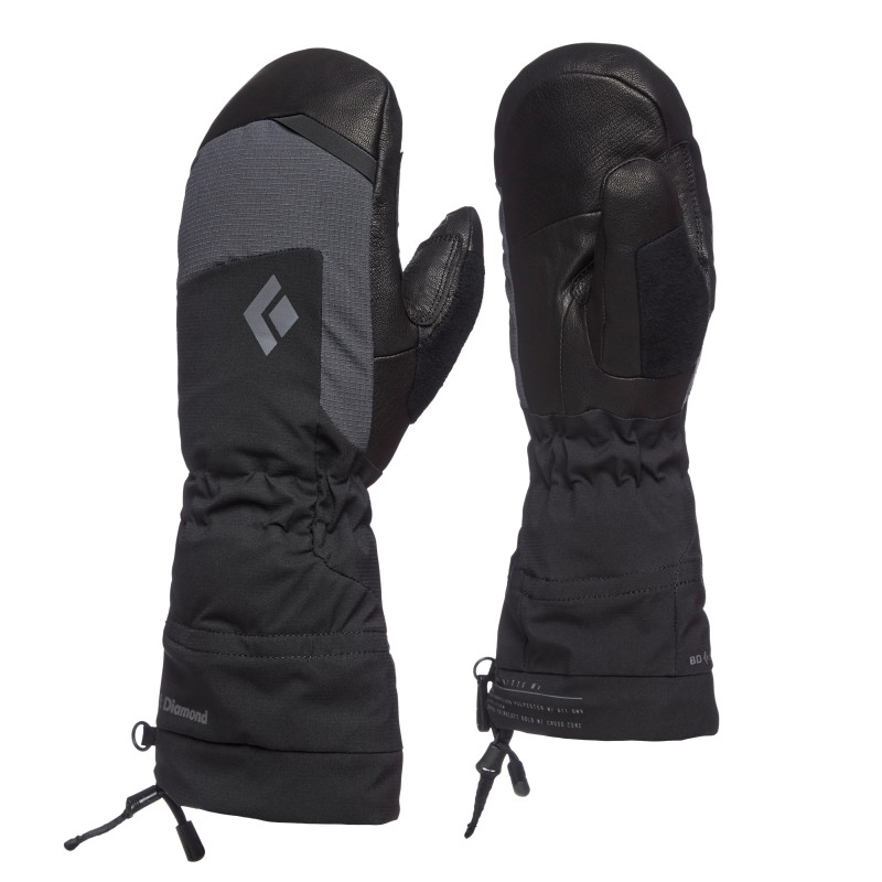 Manopla impermeable y cálida con guante interior para mujer