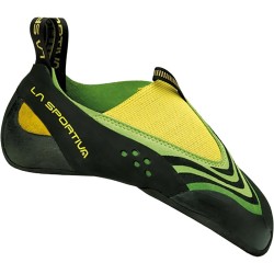 pie de gato de escalada deportiva para boulder e indoor, rápida de poner para largas sesiones de entrenamiento.