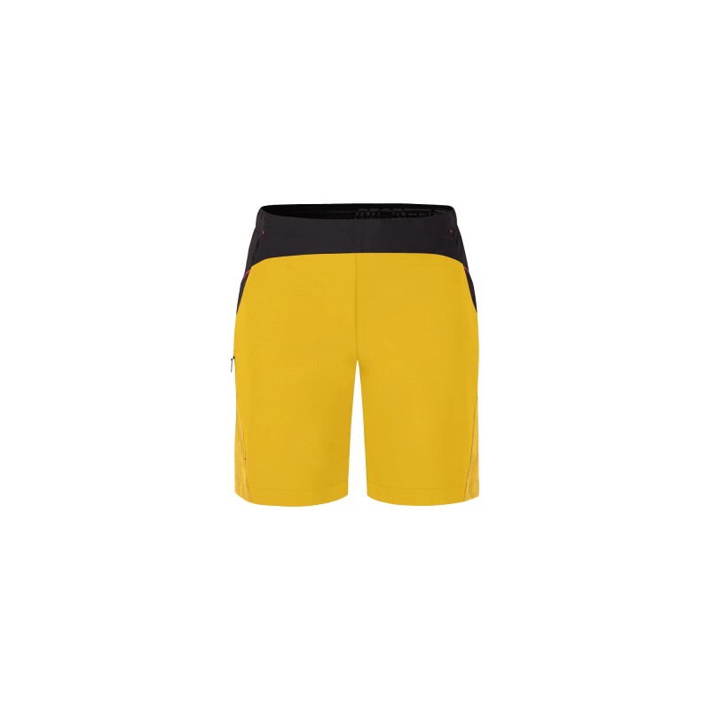 Los pantalones cortos Synth Bermuda para mujer combinan resistencia al viento con elasticidad, comodidad y durabilidad.