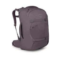 Completísima mochila de viaje con un ajuste regulable y transpirable.