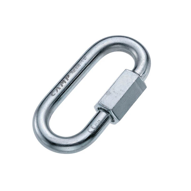 Maillon rápido ovalado de acero inoxidable de 10 mm