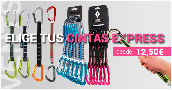 cintas express vents de muntanya escalada deportiva