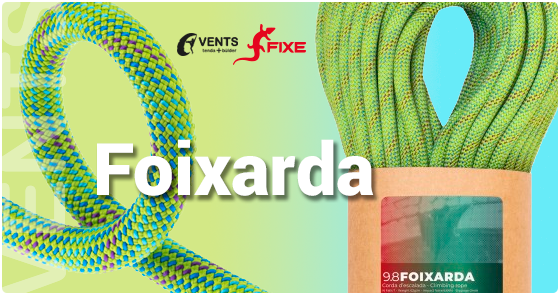 foixarda de fixe cuerda escalada deportiva