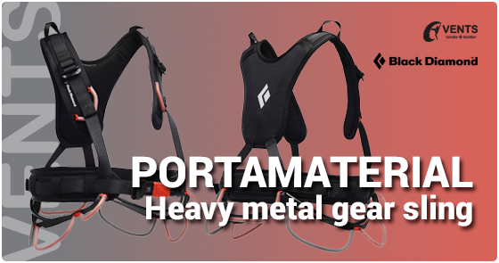 portamaterial heavy metal gear sling de black diamond en Vents de muntanya